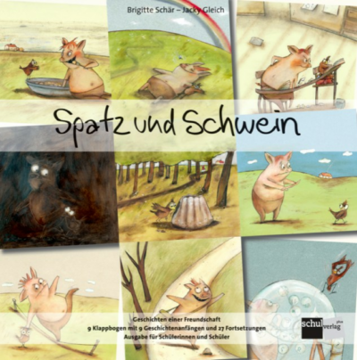 Spatz und Schwein als Detektive